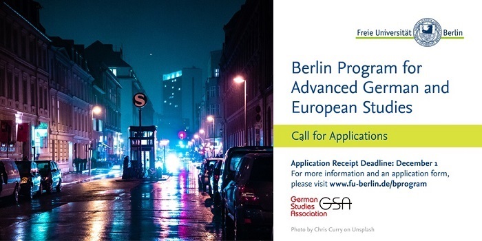 Image for Berlin Program CfA